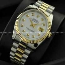 ROLEX ロレックス デイトジャスト メンズ腕時計 自動巻き 3針クロノグラフ 日付表示 ステンレス 36.30mm